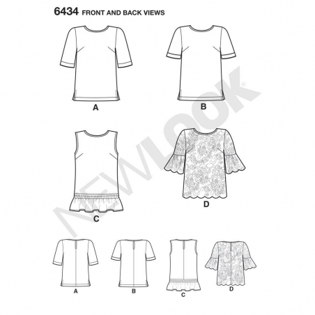 Wykrój New Look N6434A