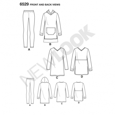 Wykrój New Look N6529A