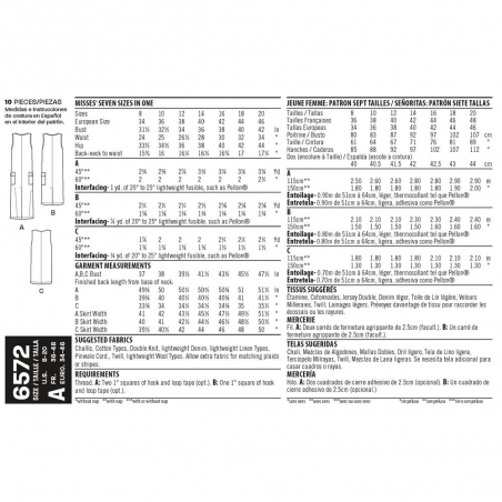 Wykrój New Look N6572A