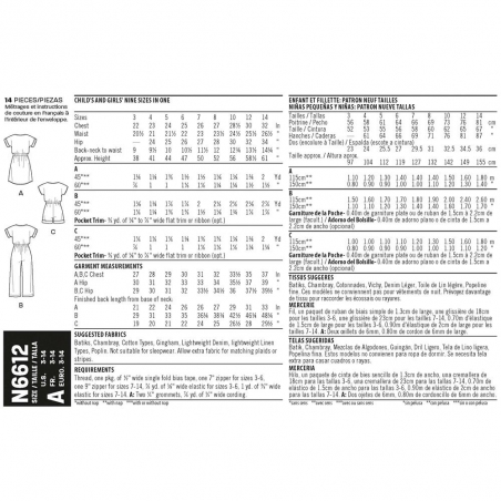 Wykrój New Look N6612A