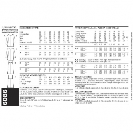 Wykrój New Look N6086A
