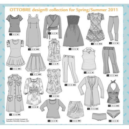 Wykroje Ottobre Woman 2/2011