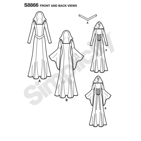 Wykrój Simplicity 8866