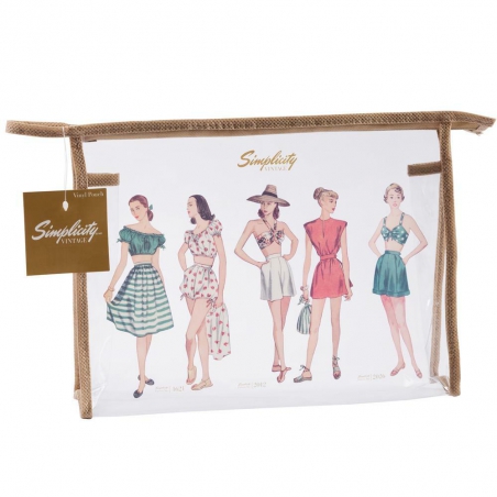 Simplicity Vintage Saszetka z przezroczystej folii - wykroje 1621 2012 2026