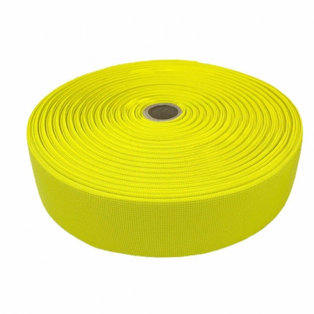 Guma tkana 50 mm żółty 1