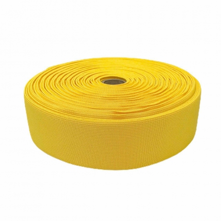 Guma tkana 50 mm żółty 2