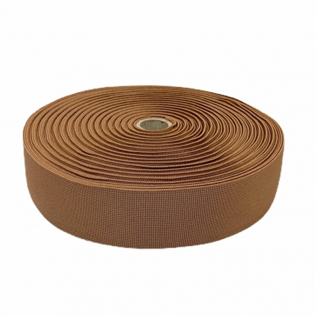Guma tkana 50 mm brązowy 1