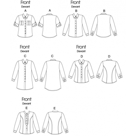 Wykrój Butterick B6747AA