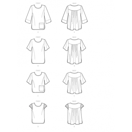 Wykrój Simplicity 9107