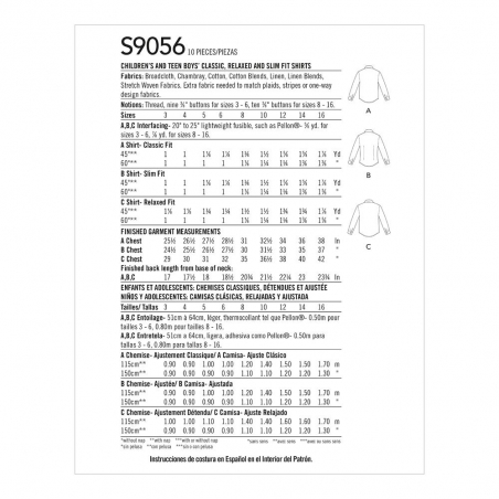 Wykrój Simplicity 9056