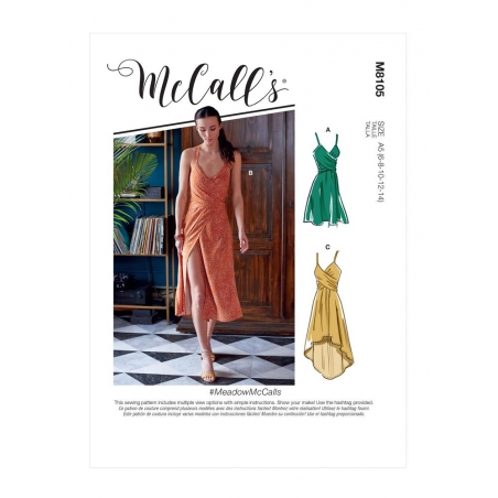 Wykrój McCall's M8105 #MeadowMcCalls
