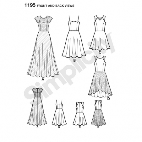 Wykrój Simplicity 1195
