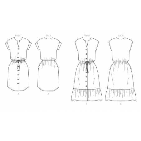 Wykrój Butterick B6758