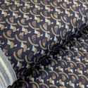 Tkanina bawełniana z elastanem wzory geometryczne