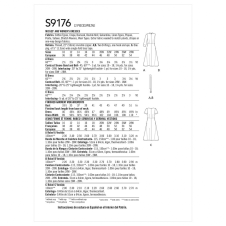 Wykrój Simplicity 9176