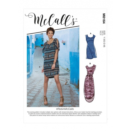 Wykrój McCall's M8164 #RobinMcCalls