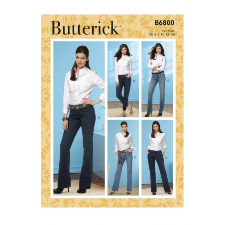 Wykrój Butterick B6800
