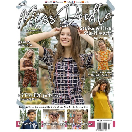 Magazyn z wykrojami Miss Doodle 3