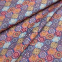 Tkanina wodoodporna mandale kolorowe