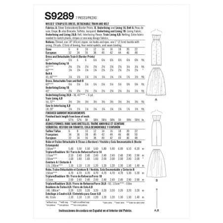 Wykrój Simplicity 9289