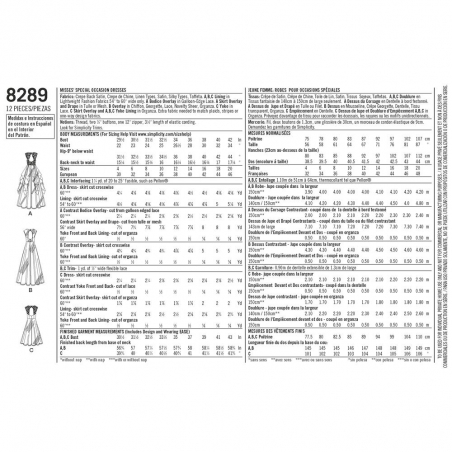 Wykrój Simplicity 8289