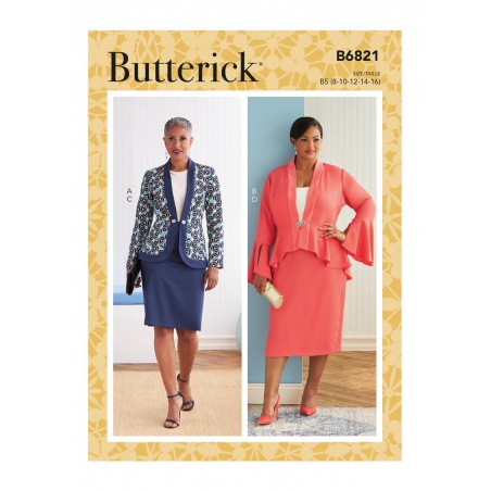 Wykrój Butterick B6821