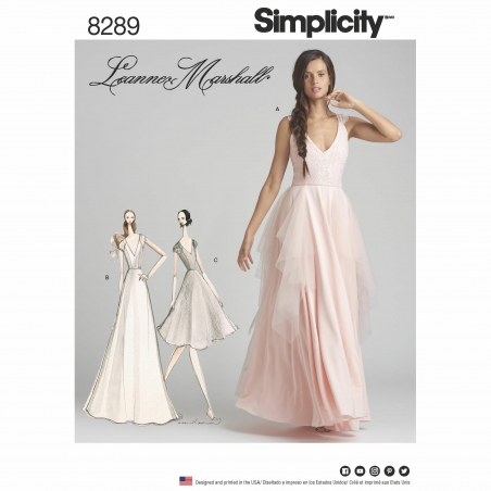 simplicity special occasion pattern 8289 envel