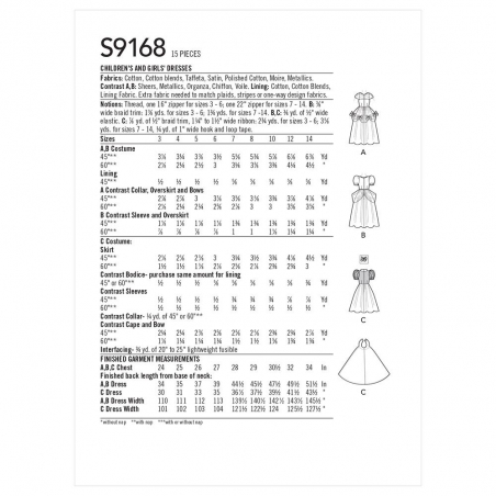 Wykrój Simplicity 9168