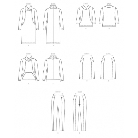 Wykrój Butterick B6858