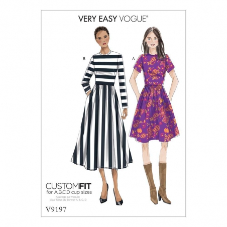 Wykrój Vogue Patterns V9197 / Very Easy Vogue Custom Fit