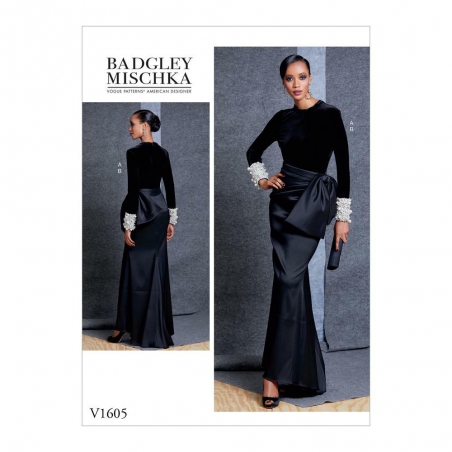 Wykrój Vogue Patterns V1605 / Badgley Mischka