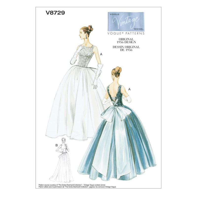 Wykrój Vogue Patterns V8729 / Vintage Vogue