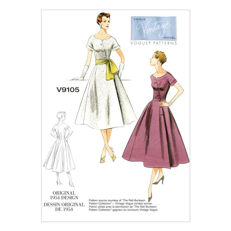 Wykrój Vogue Patterns V9105 / Vintage Vogue