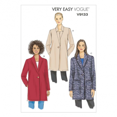 Wykrój Vogue Patterns V9133 / Very Easy Vogue