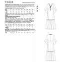 Wykrój Vogue Patterns V1693 / Badgley Mischka