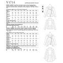 Wykrój Vogue Patterns V1714