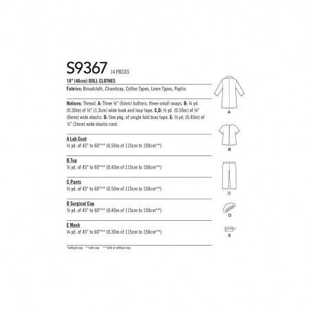 Wykrój Simplicity 9367