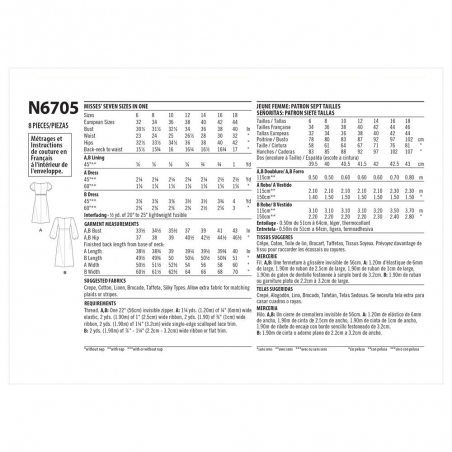 Wykrój New Look N6705