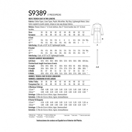 Wykrój Simplicity 9389