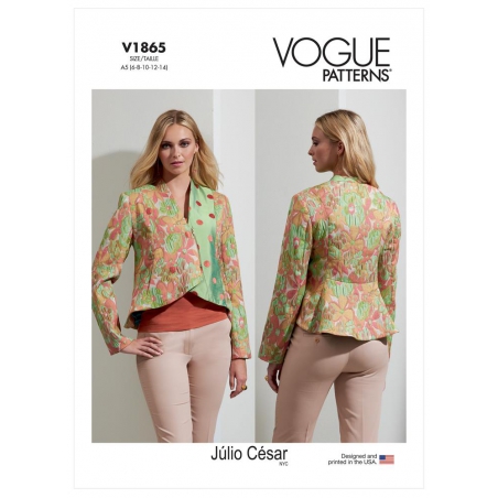 Wykrój Vogue Patterns V1865 / Júlio César NYC