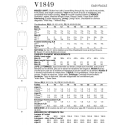 Wykrój Vogue Patterns V1849