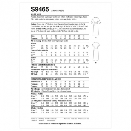 Wykrój Simplicity 9465