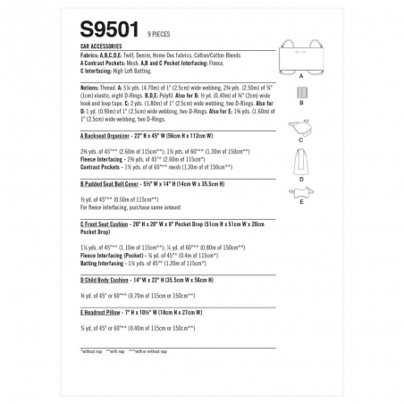 Wykrój Simplicity 9501