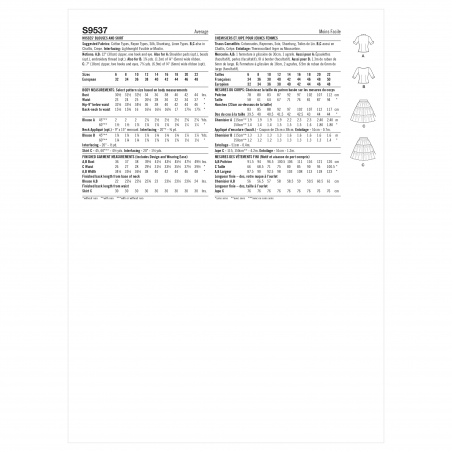 Wykrój Simplicity 9537