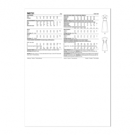 Wykrój New Look N6731
