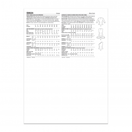 Wykrój Simplicity 9634