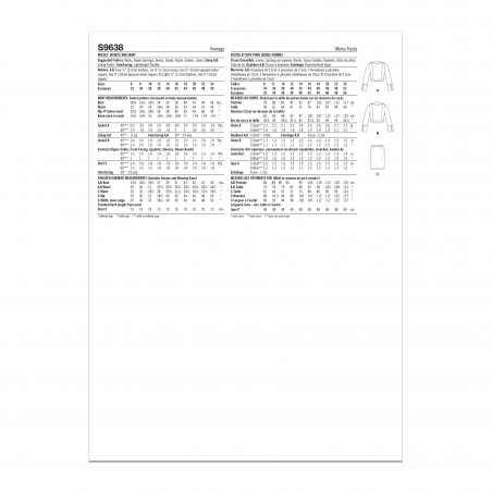 Wykrój Simplicity 9638