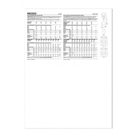 Wykrój Know Me ME2002