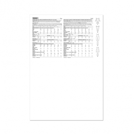 Wykrój Simplicity 9661