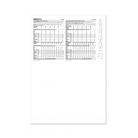 Wykrój Know Me ME2013